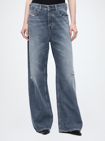 Wide leg Jeans '1996 D-SIRE' di DIESEL in blu: frontale