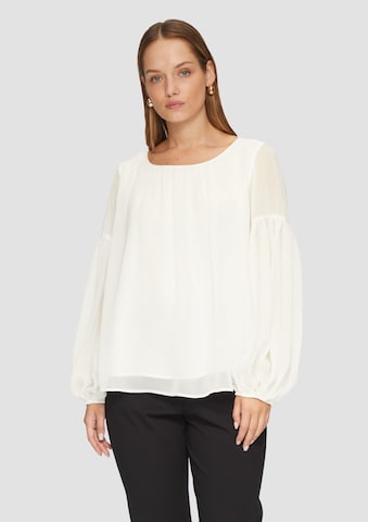s.Oliver BLACK LABEL Blouse in Beige: front