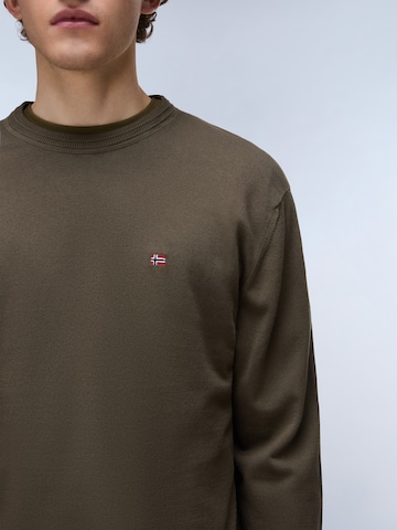 NAPAPIJRI Sweatshirt 'DECATUR 2.0' i grön