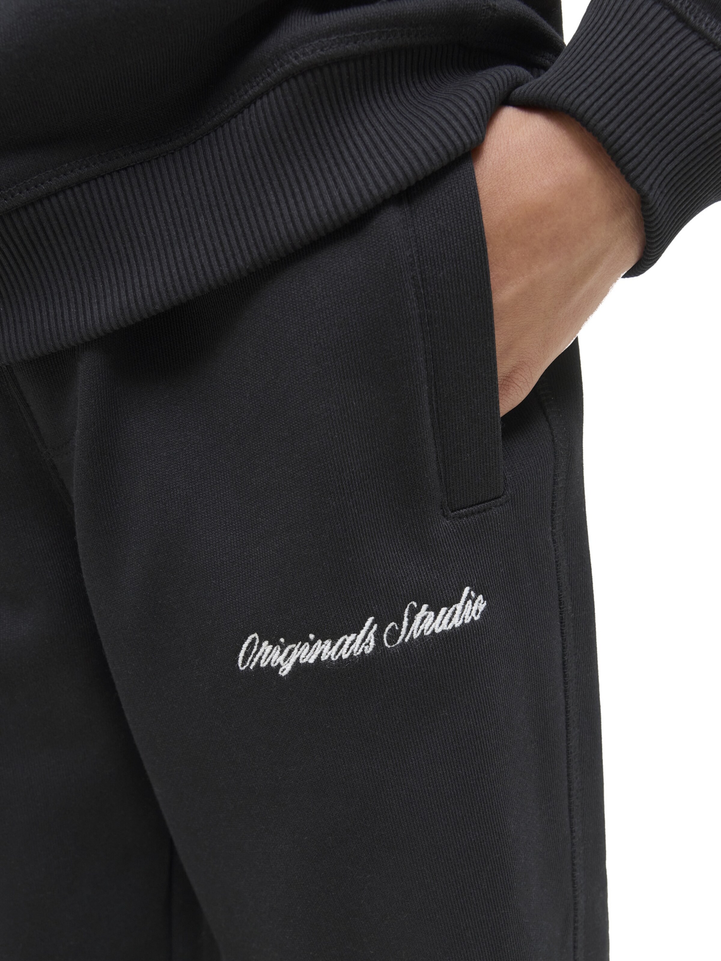 Jack & Jones Junior Regular Pants in Black