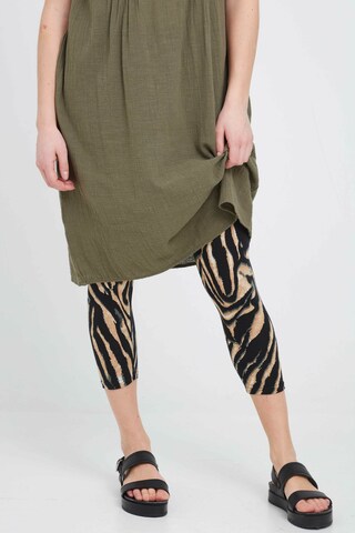 Skinny Leggings Fransa en beige