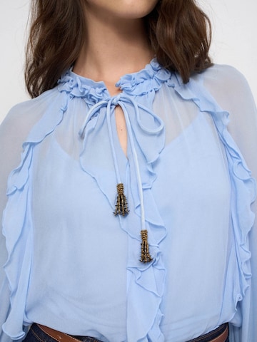 Salsa Jeans Blouse in Blauw