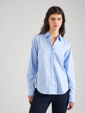 HUGO Blouse 'The Essential' in Blue: front