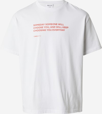 Marškinėliai iš Netflix Collection, spalva – raudona / balta, Prekių apžvalga