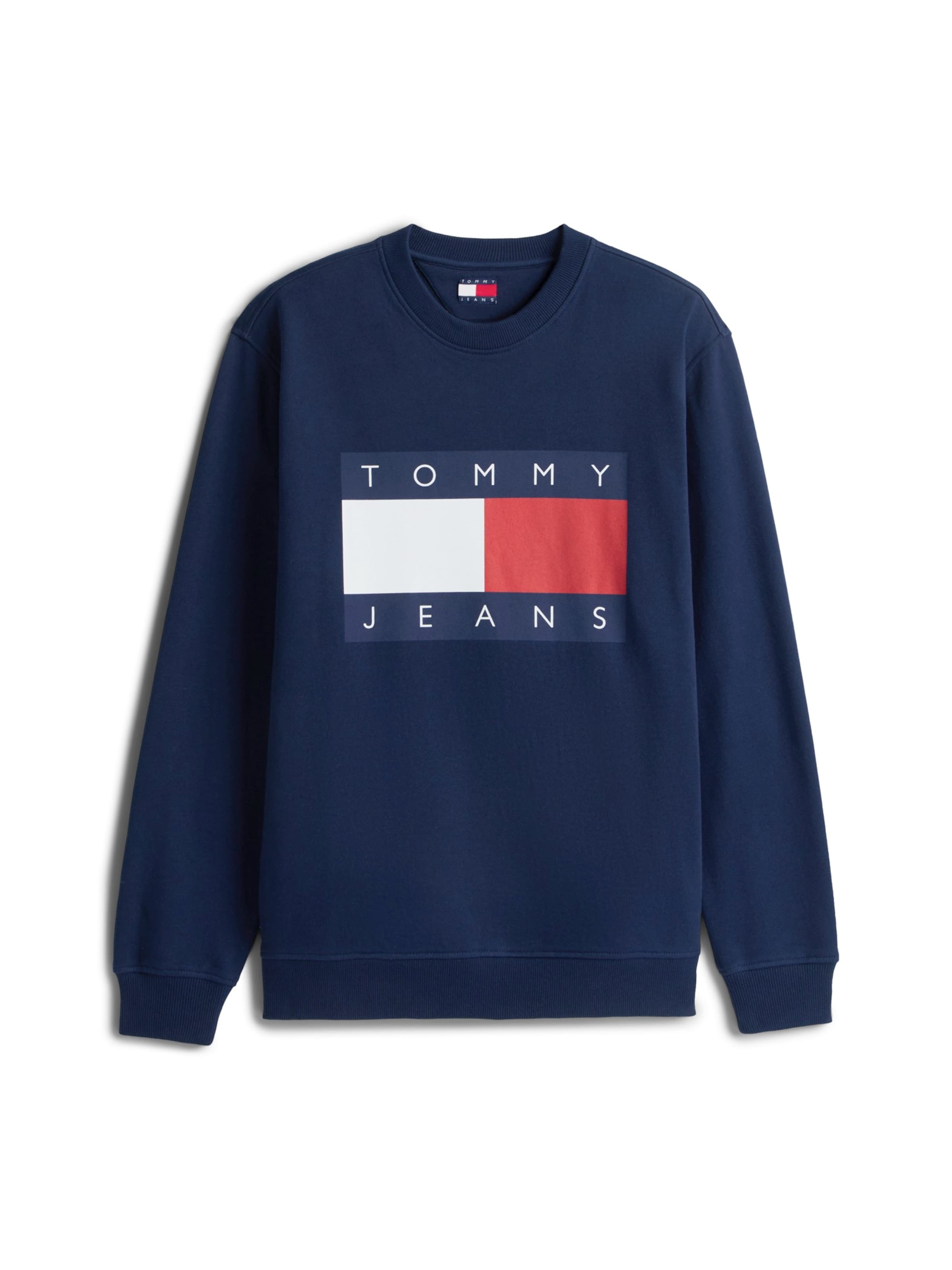 Tommy Jeans - Sweatshirt em azul: frente