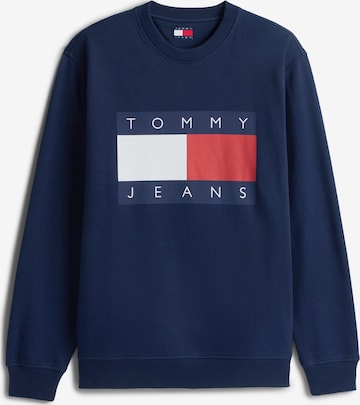 Tommy Jeans - Sweatshirt em azul: frente