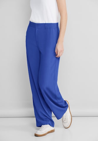 STREET ONE Loose fit Pants in Blue