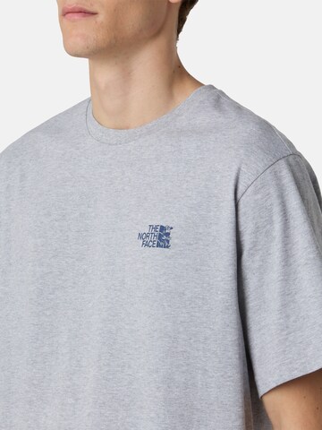 THE NORTH FACE Футболка 'Run Graphic' в Серый