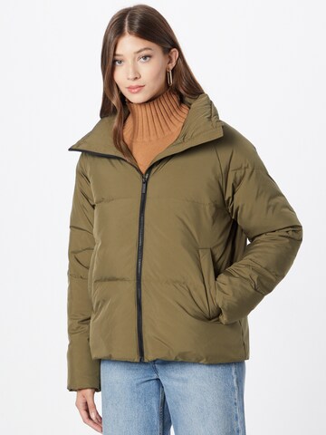 Veste d’hiver 'DAISY' SELECTED FEMME en vert : devant