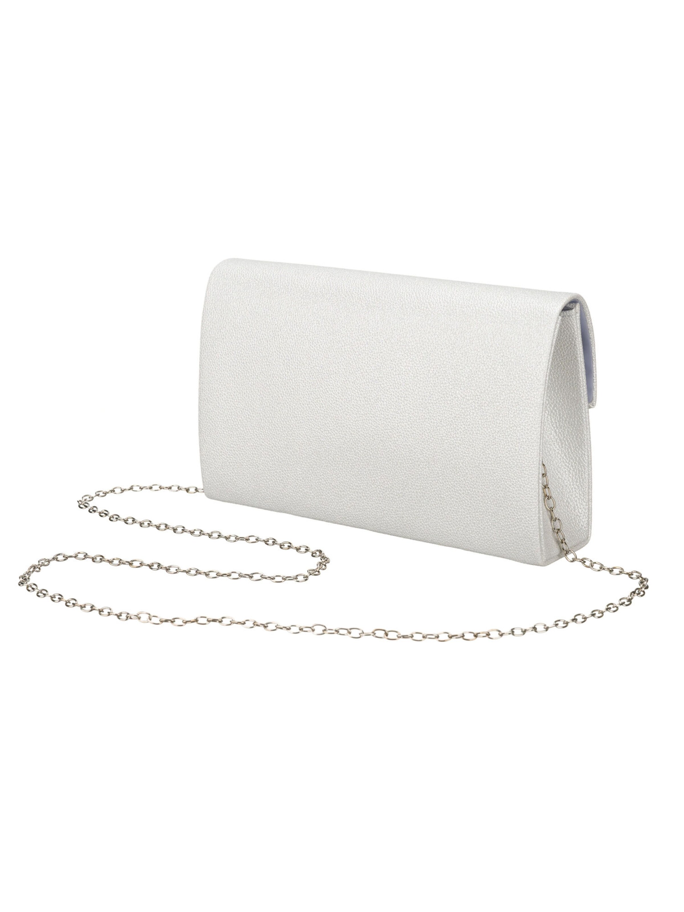 Tomshop24-7 Clutch 'Rovicky Ula'‌‌‌‌‌‌‌ in Silber