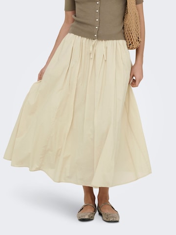 Gonna 'JDYDiego' di JDY in beige: frontale