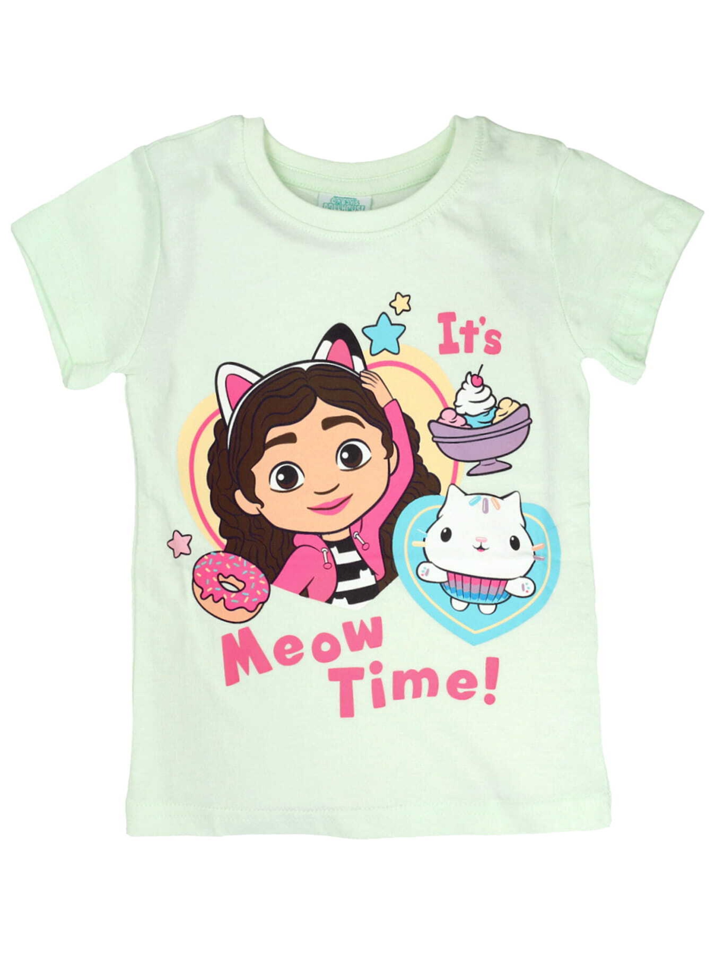 T-Shirt 'Gabby & Cakey' Gabby`s Dollhouse en vert : devant