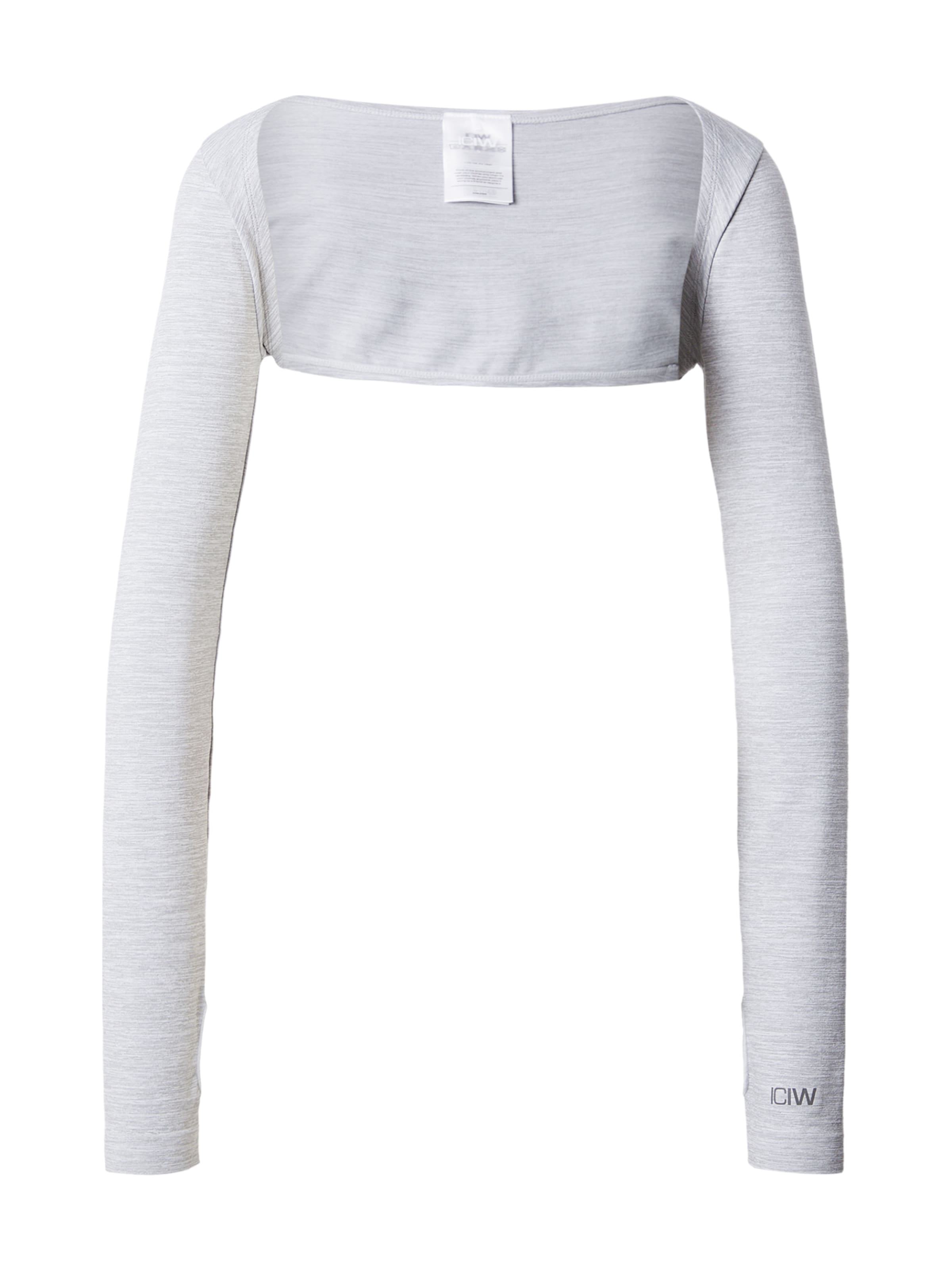 Maglia funzionale di ICANIWILL in grigio: frontale