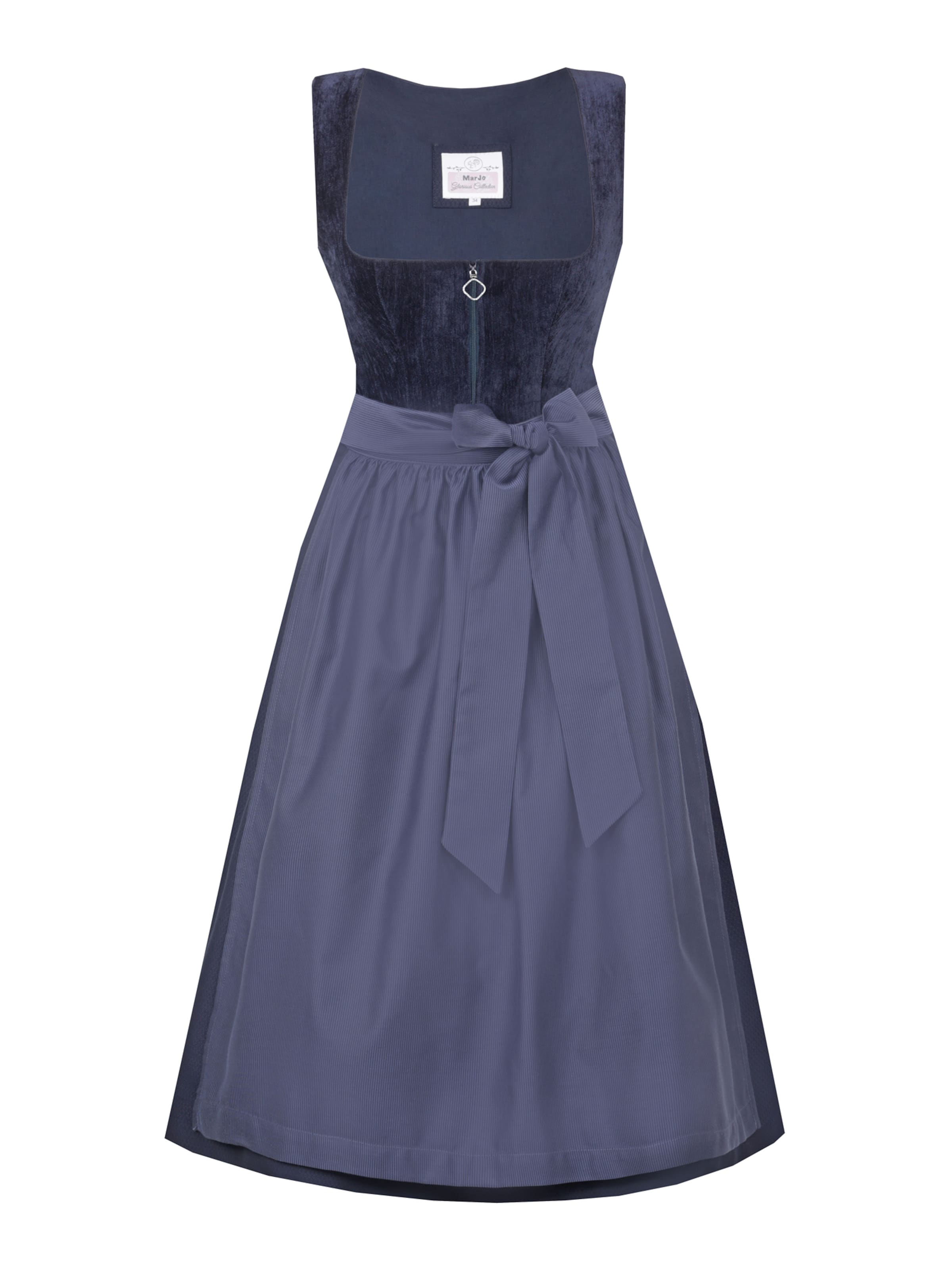 Rochițe tiroleze 'Kirchham' de la MARJO pe albastru: față