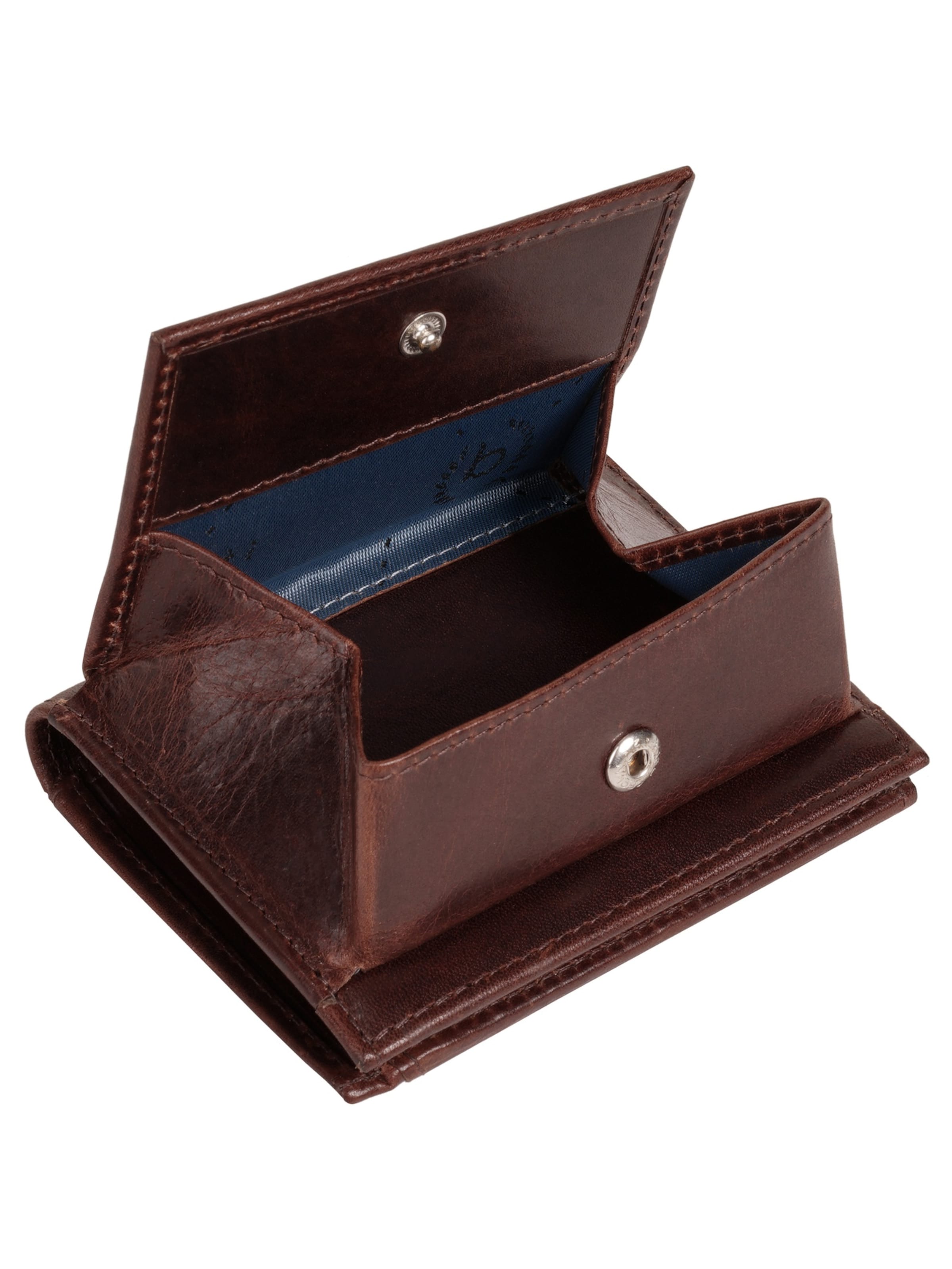 Porte-monnaies 'bugatti Geldbörse SECURE SLIM' bugatti en marron