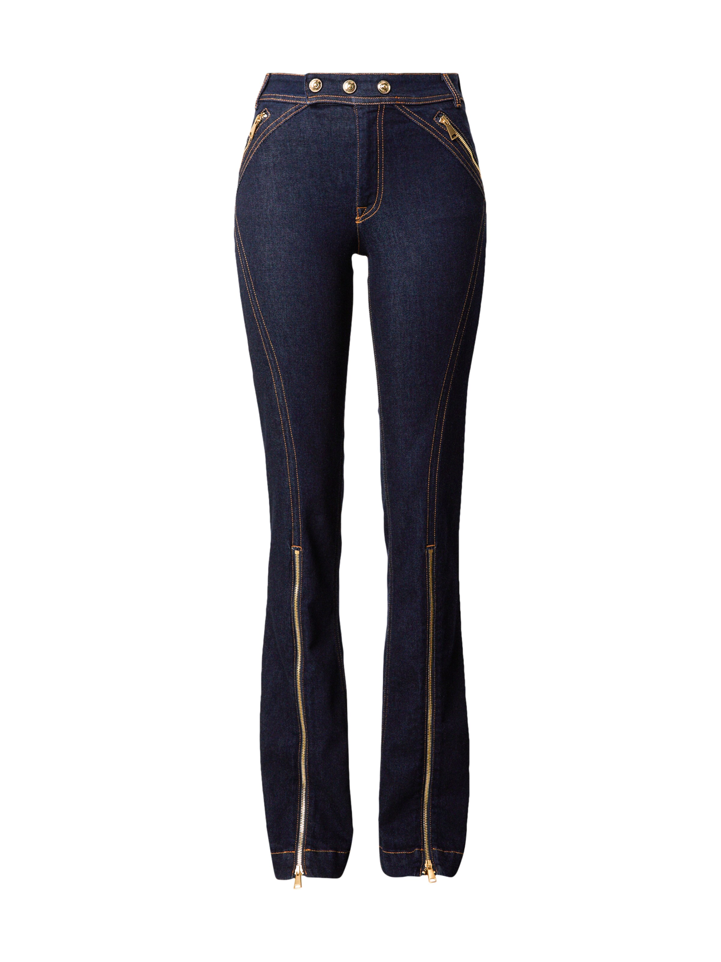 Versace Jeans Couture Zvonový Džíny – modrá: přední strana