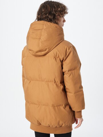 Wemoto Winter Jacket 'Sara Twill' in Brown