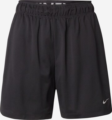 NIKE Regular Sports trousers 'ATTACK' in Black: front