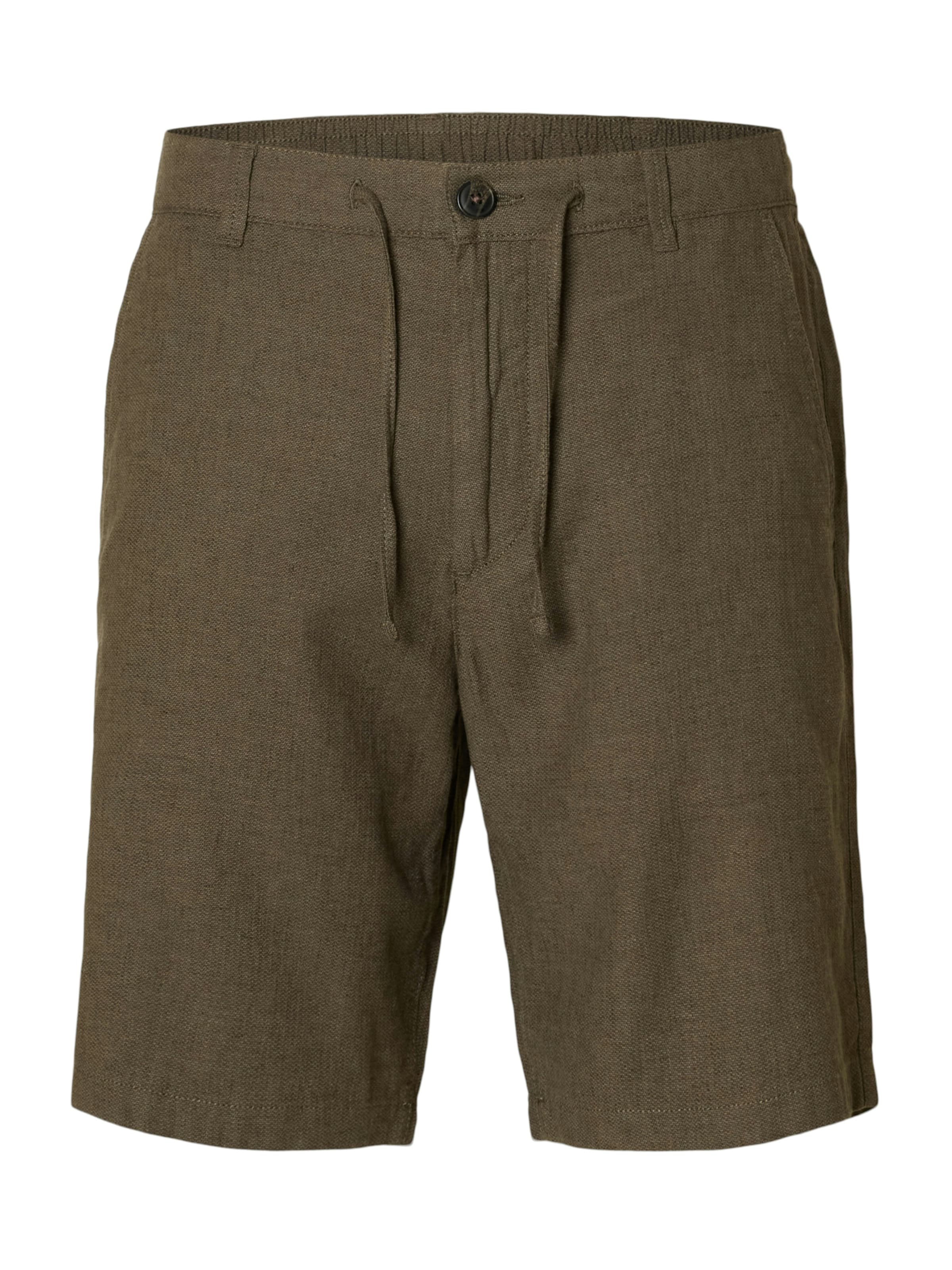 SELECTED Штаны 'SLHBRODY' в Зеленый: спереди