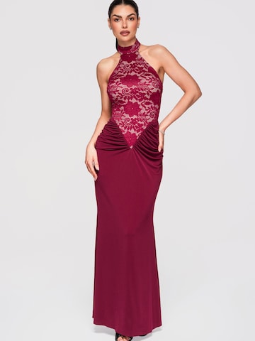 Ombre Abendkleid‌‌‌‌‌ in Rot