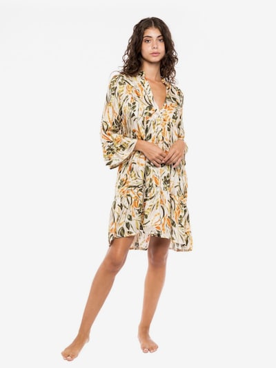 Pink Label Beach Dress 'BEACHWEAR PASTEL GREEN LEAF' in 40 in Mixed colors, Item view