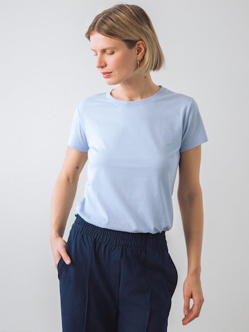 Honest Basics Shirt 'T-shirt Women' in Blauw