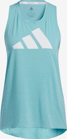 ADIDAS PERFORMANCE Sport top - zöld: elől