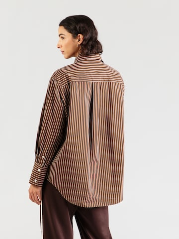 GAP Bluse in Braun