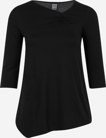 Pont Neuf Blouse 'Annastacia' in Black: front