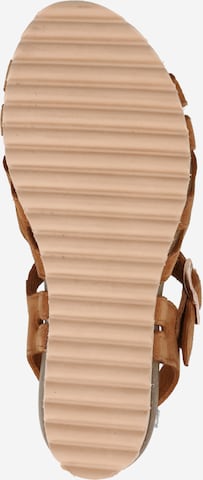 ABOUT YOU Strap Sandals 'Miriam' in Brown