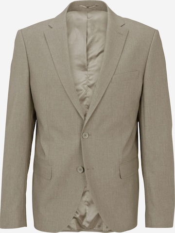 Veste de costume Steffen Klein en beige : devant