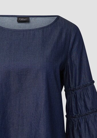 Chemisier s.Oliver BLACK LABEL en bleu