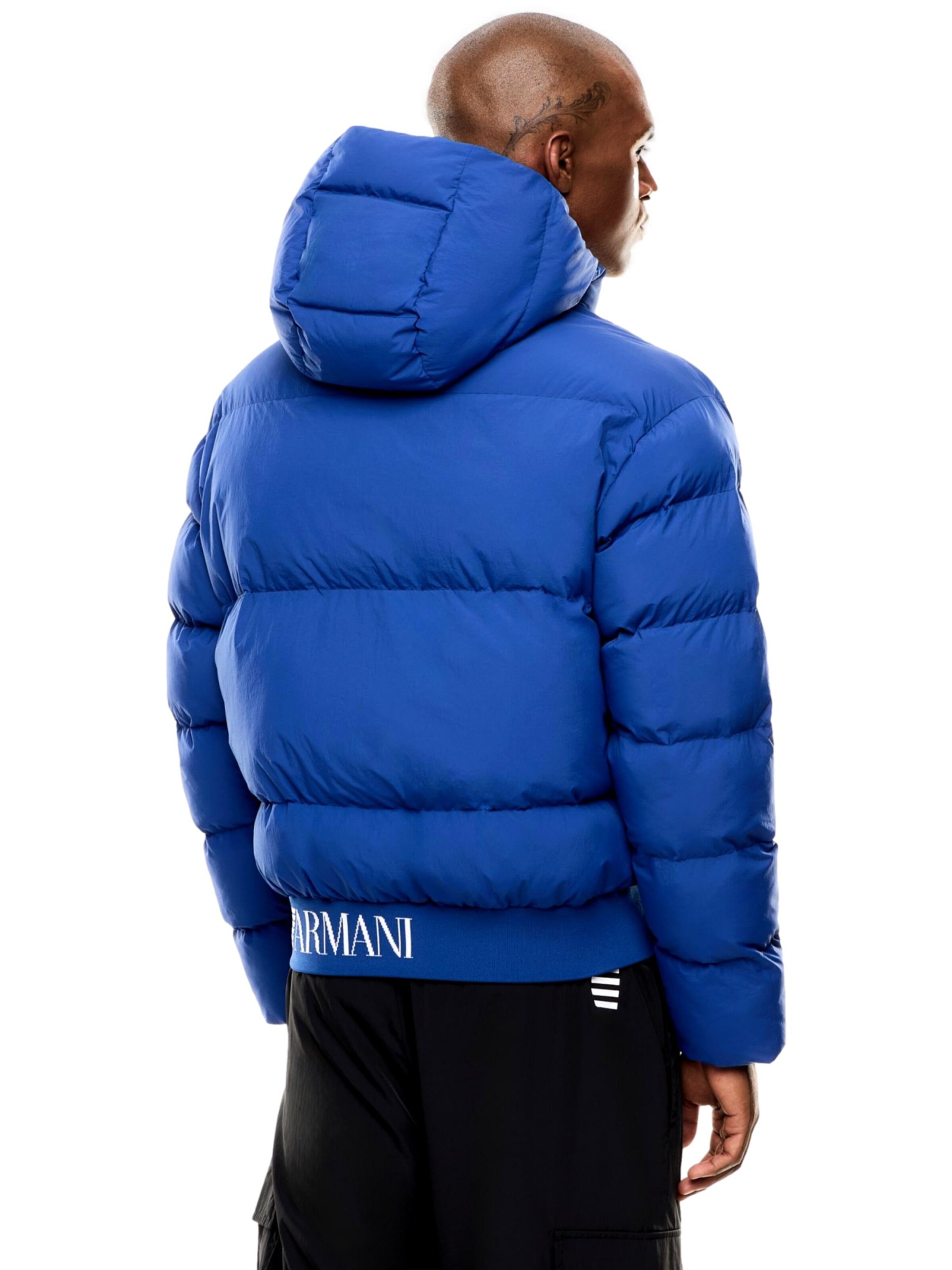Giacca invernale di EA7 Emporio Armani in blu