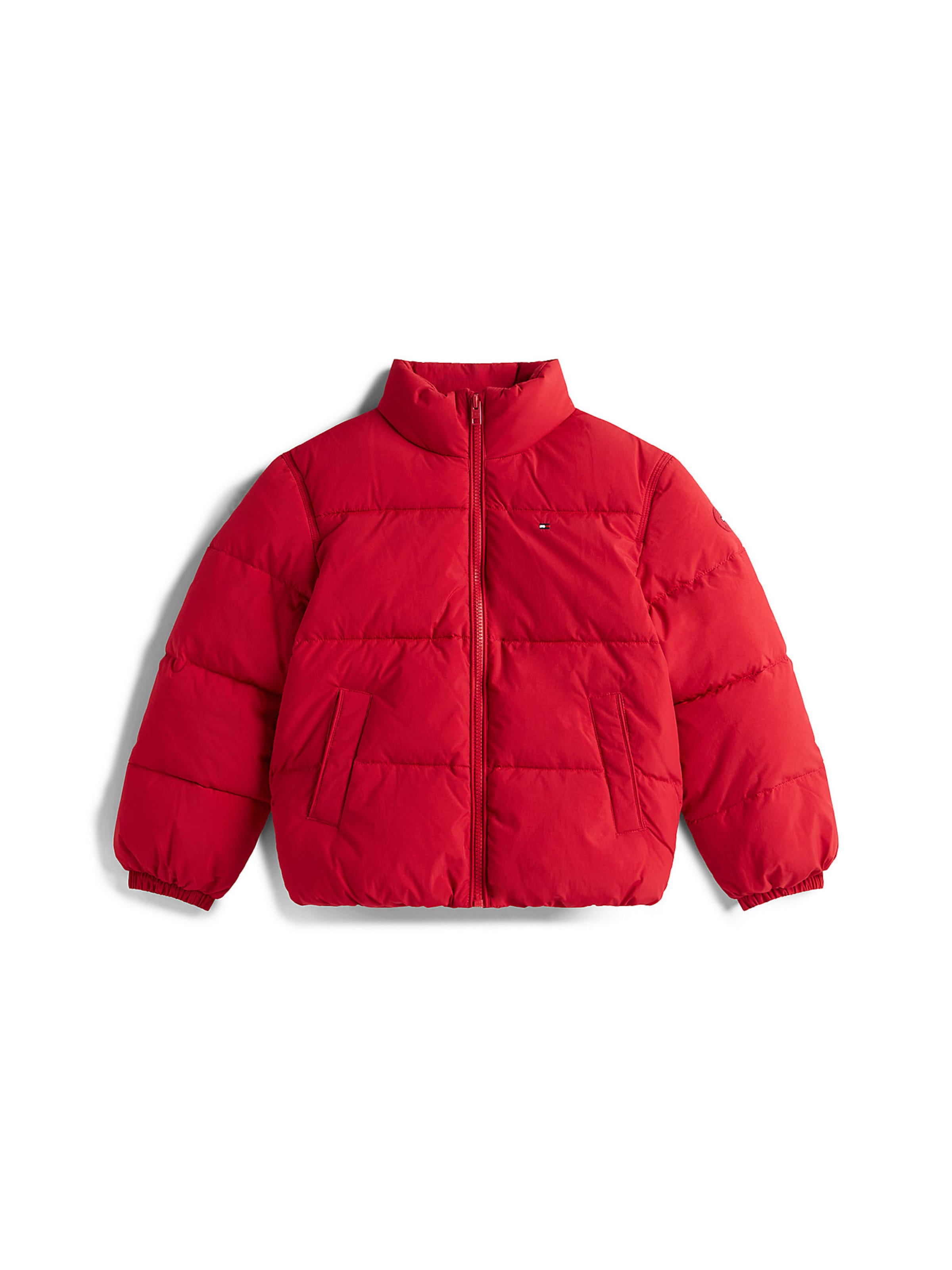 TOMMY HILFIGER Between-season jacket in Red: front