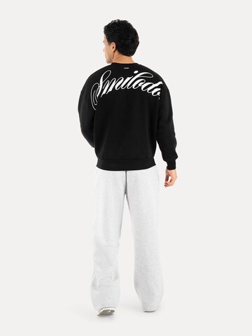 Smilodox Sweatshirt in Zwart