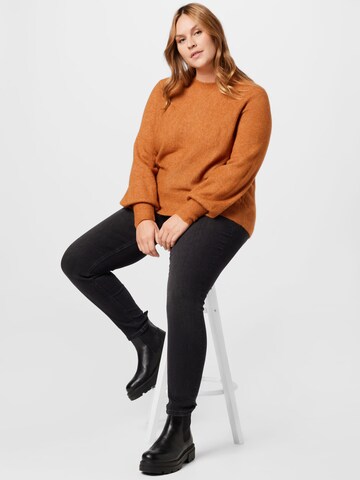 Forever New Curve Sweater in Brown