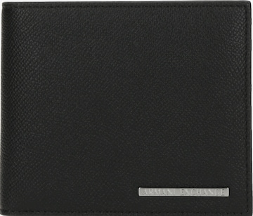 juoda ARMANI EXCHANGE Piniginė 'BARCELONA': priekis
