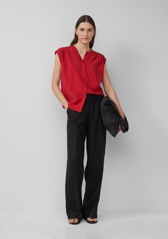 s.Oliver Wide leg Trousers in Black