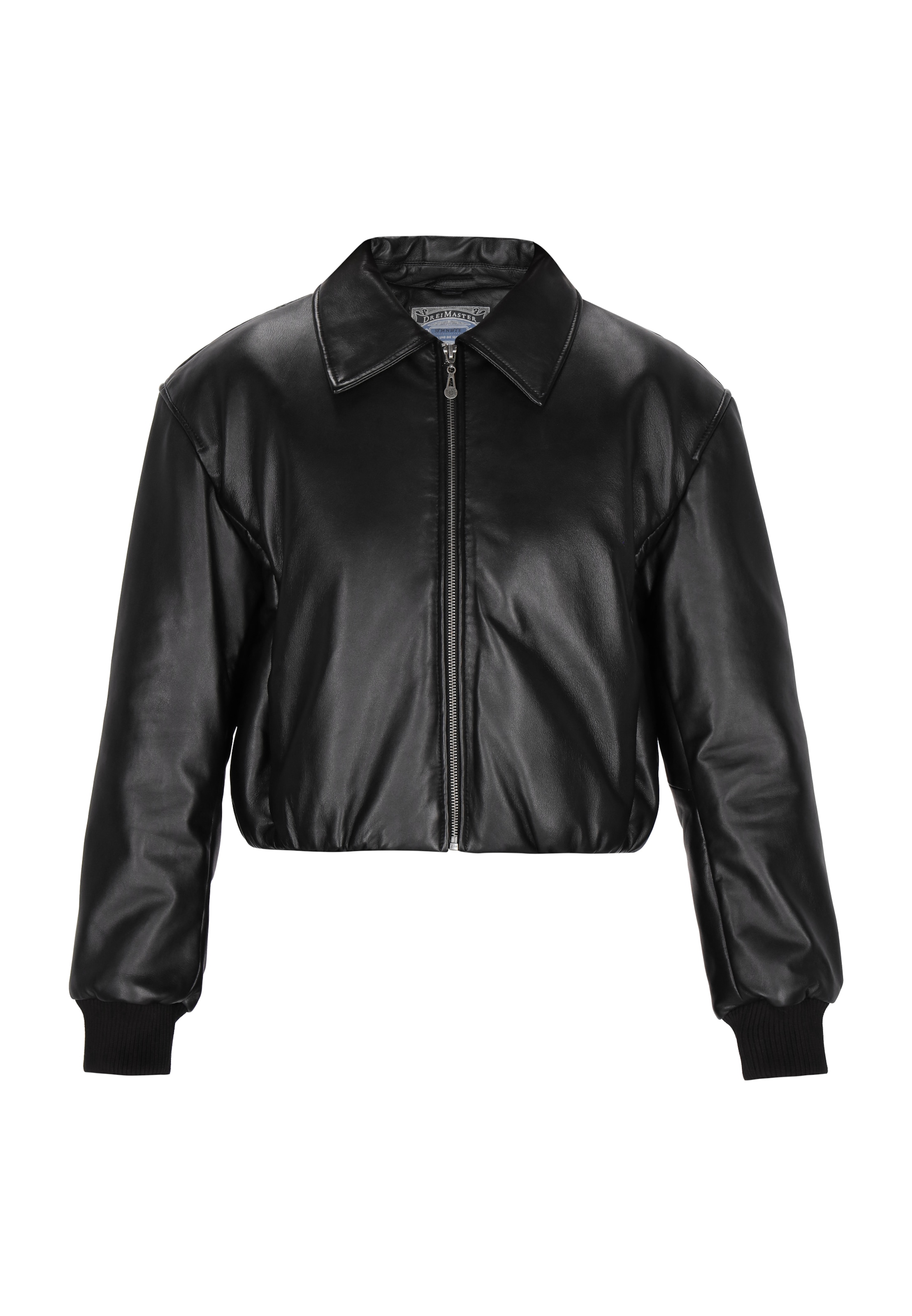 DreiMaster Vintage - Chaqueta de entretiempo en negro: frente