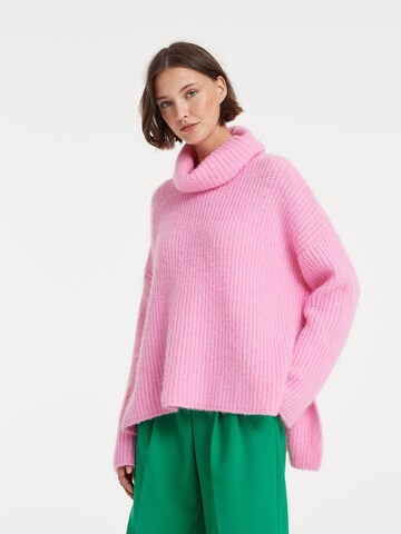 Pullover 'Parja' di OPUS in rosa: frontale