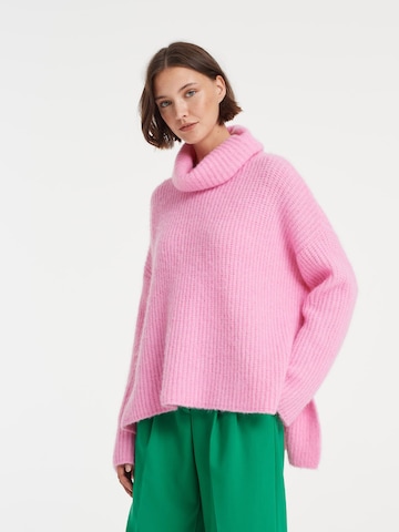 OPUS Sweter 'Parja' w kolorze różowy: przód
