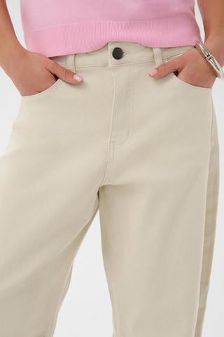 Barrel Jean 'CUSmarta Aliena' CULTURE en blanc