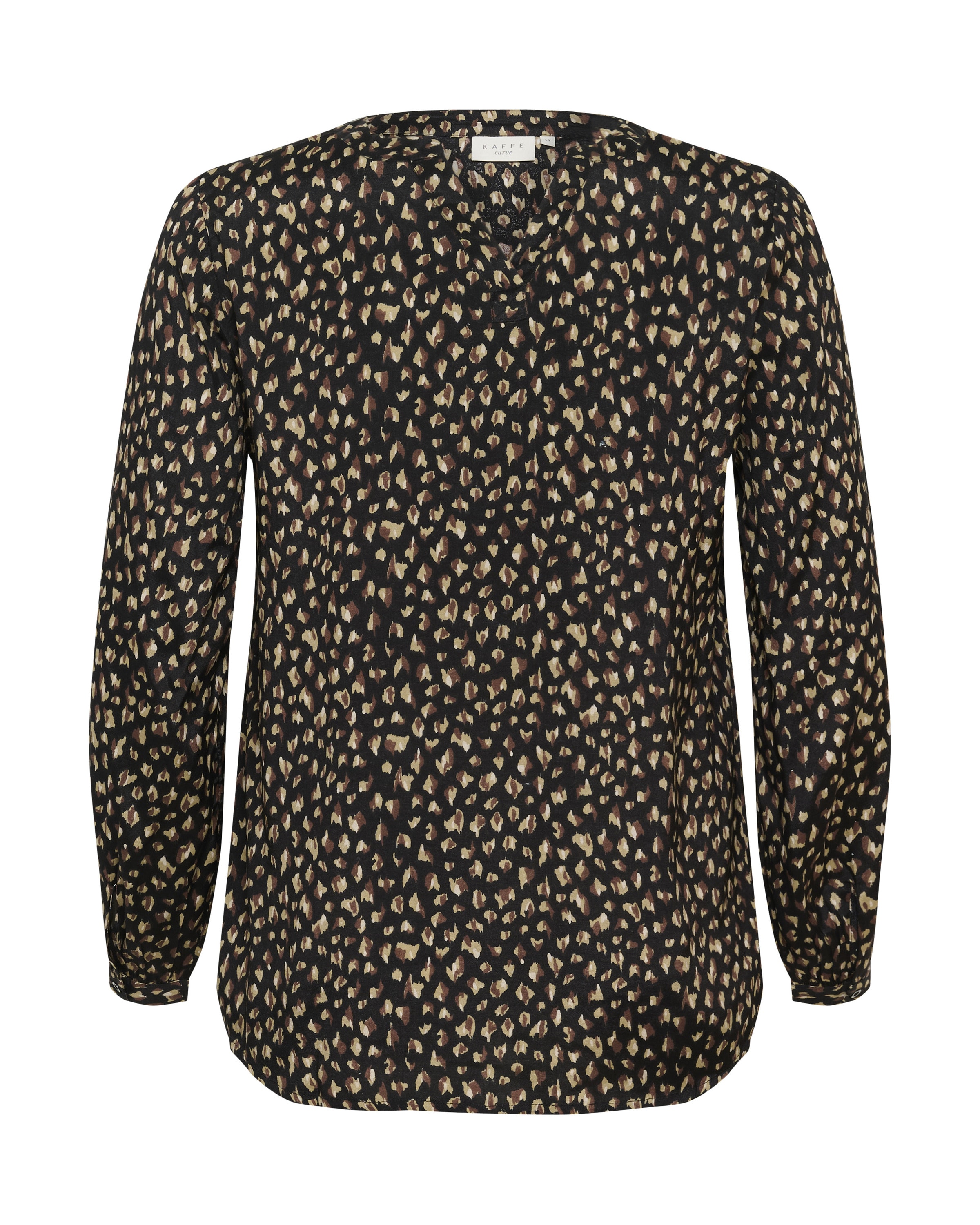 KAFFE CURVE Blusa 'Jalu' em mistura de cores / preto, Vista do artigo