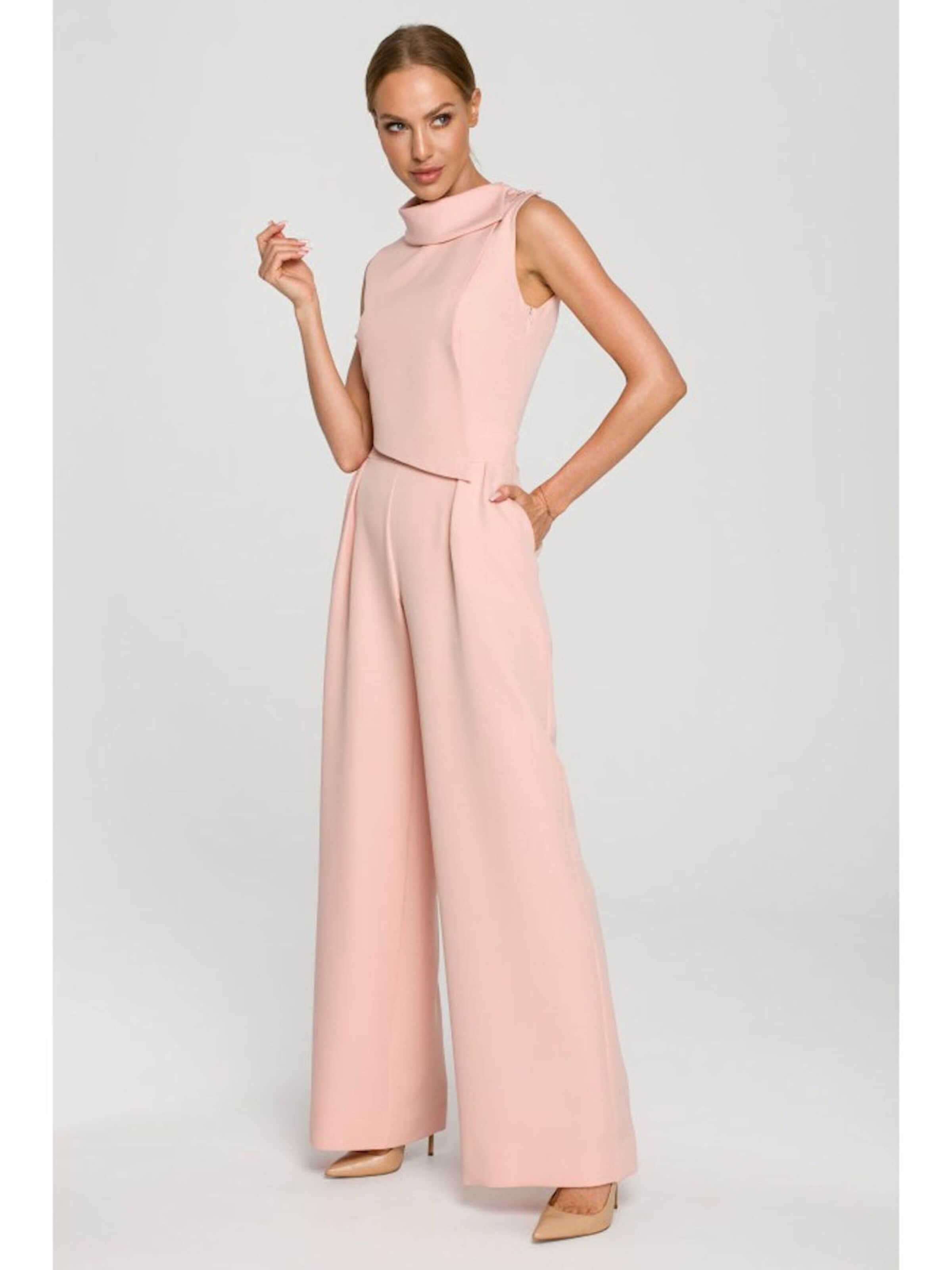 Numoco Jumpsuit 'Overall Bella' in Pink