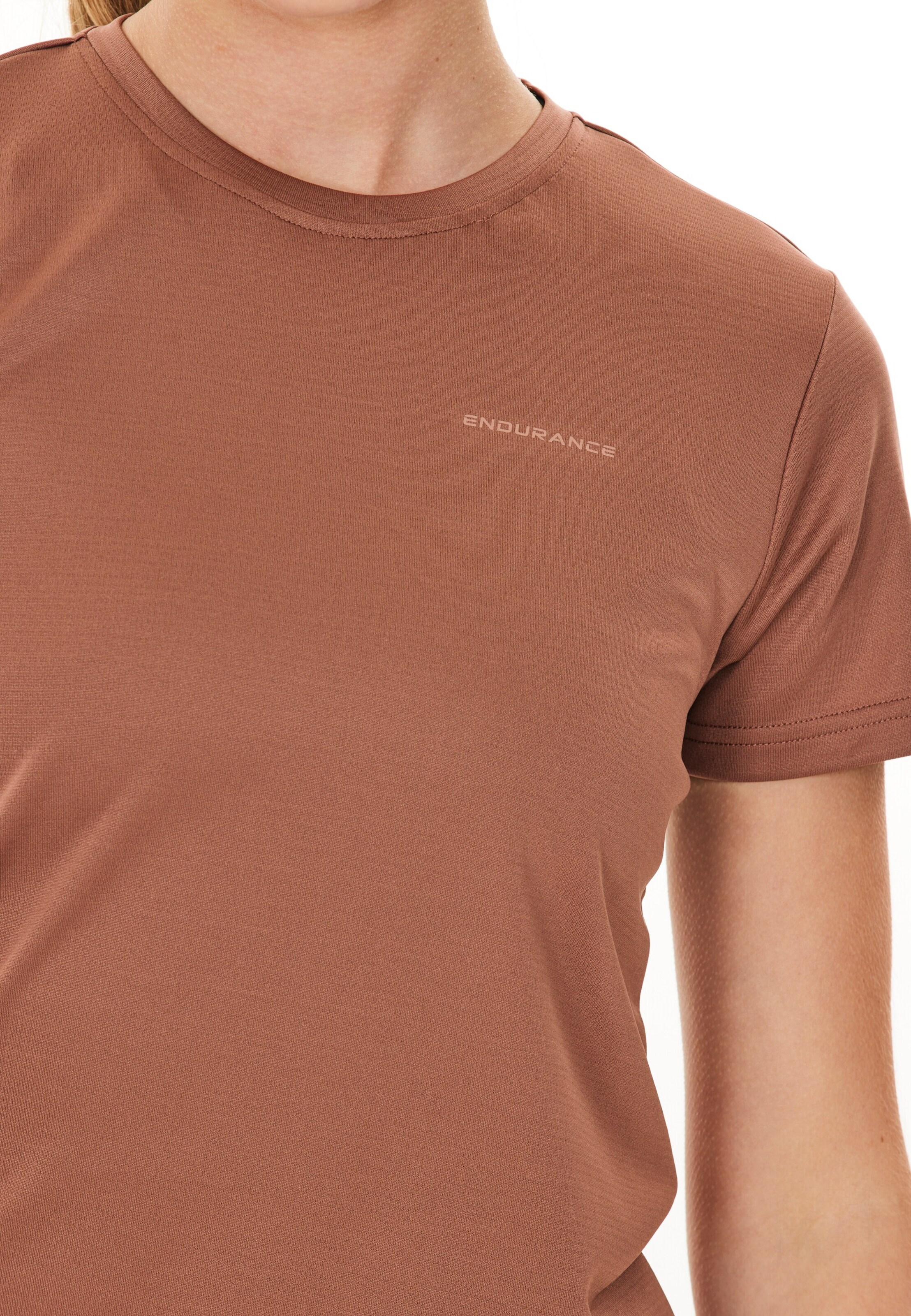 ENDURANCE Performance shirt 'Vista' in Brown