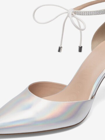 Bianco Pumps in Silver