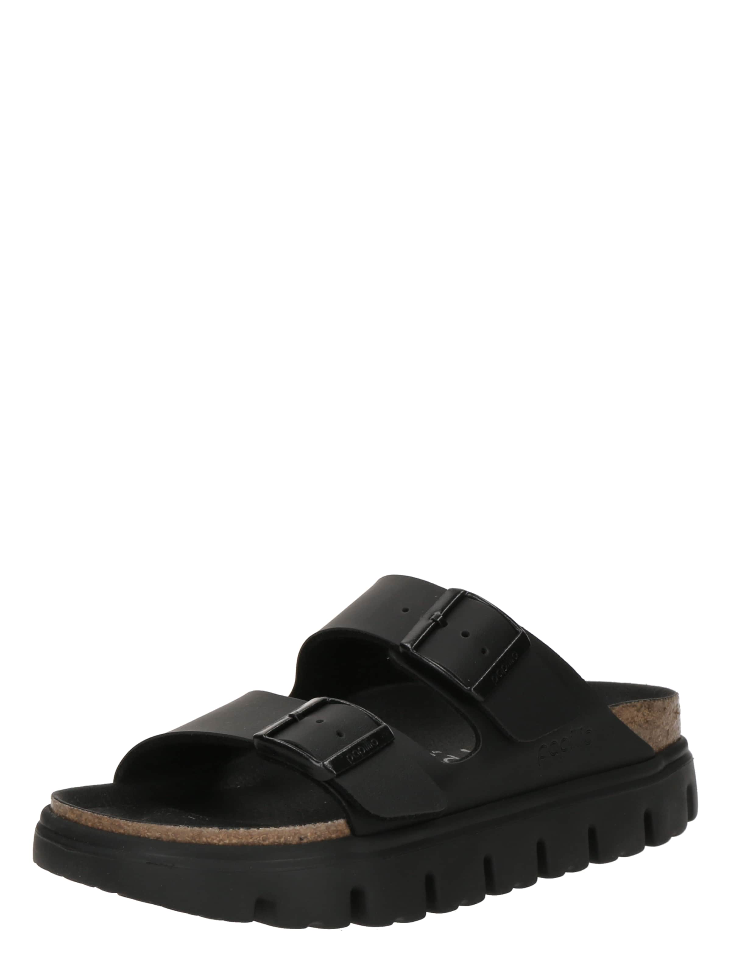 BIRKENSTOCK Plätu, värv must: eest vaates