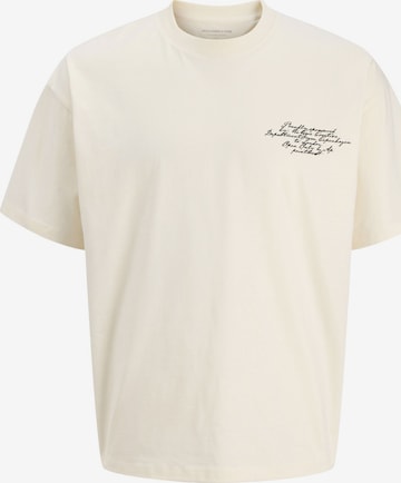 T-Shirt JACK & JONES en jaune : devant