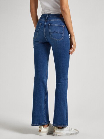 Pepe Jeans Flared Jeans in Blau