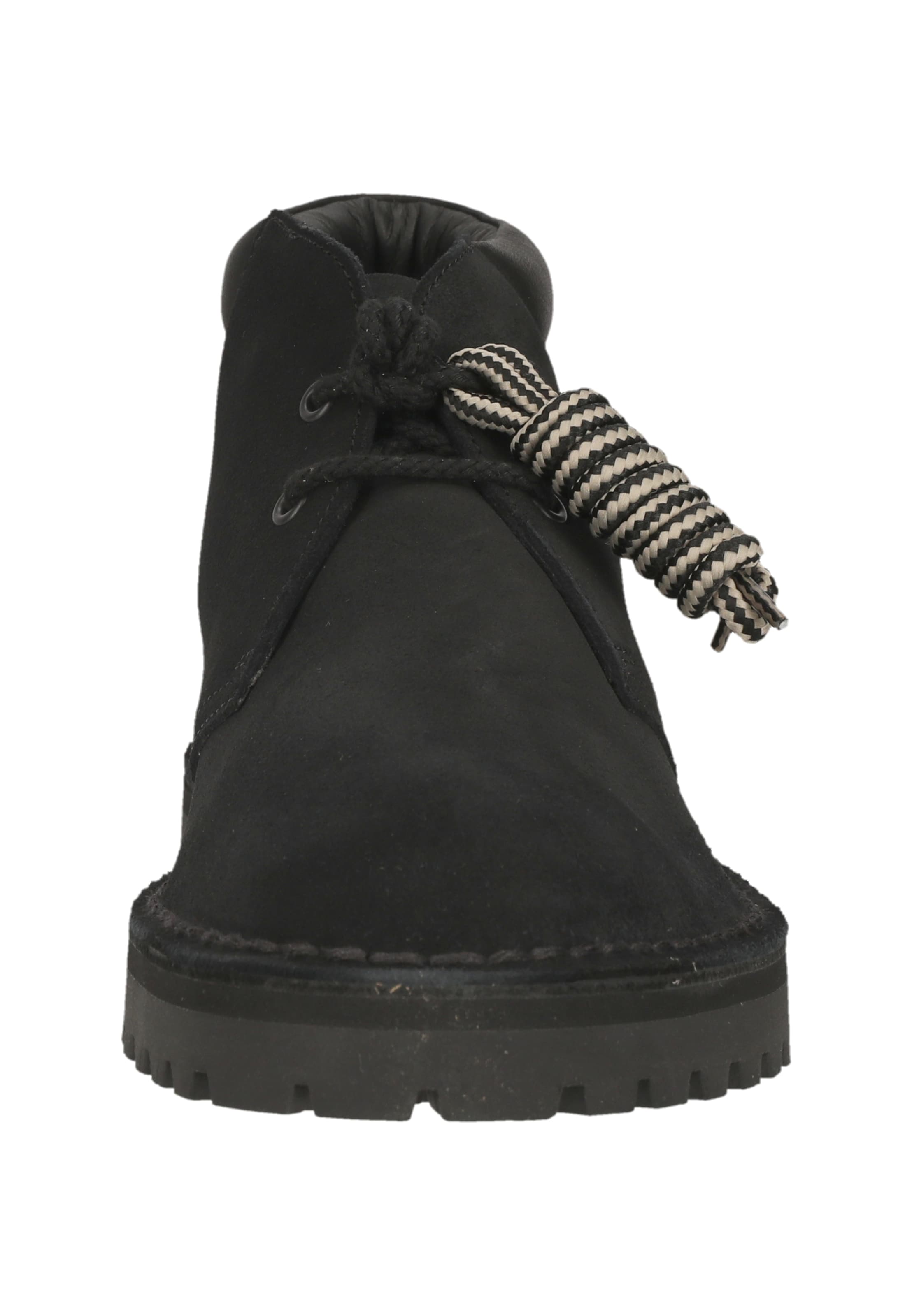CLARKS Schnürschuhe 'DRST 2456 Rock' in Schwarz